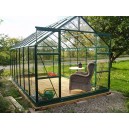 Serre de jardin en verre 8,88 m²